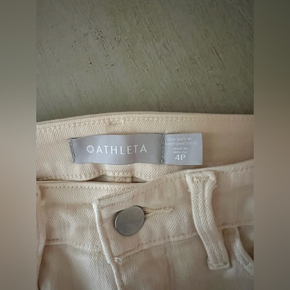 Athleta women’s straight leg jeans size 4p - Picture 7 of 7